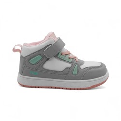 Кроссовки высокие демисезонные А7778-23 серые