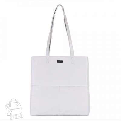 Сумка женская кожаная 98050 white Velina Fabbiano-Safenta/30
