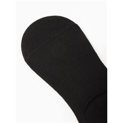 Носки-подследники с компрессией, размер 42-45, чёрные