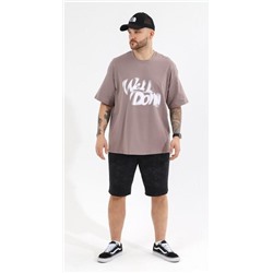 Фуфайка (футболка) мужская Леон-4 (Бежевый)