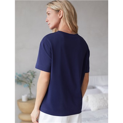 VILATTE Футболка D49.136