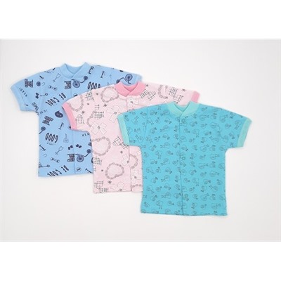 Кофта (короткий рукав) (ККККн) на кнопках