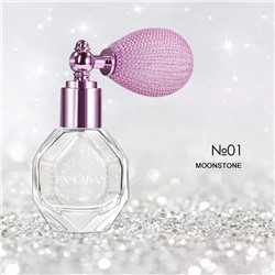 Сияющая пудра для тела, лица и волос с помпой-распылителем Handaiyan, Цвет 01