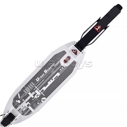 Самокат 2-х кол., колёса PU/200 мм., складной, белый, в коробке