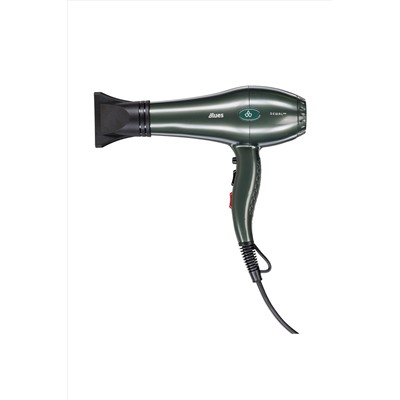 Dewal Профессиональный фен для волос / Blues Emerald 03-8088, ионизация, зеленый, 2600 Вт KRISTALLER, 1127114