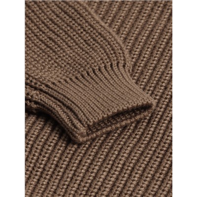 Джемпер вязаный SL Home, рост 74-80 см, кофейный