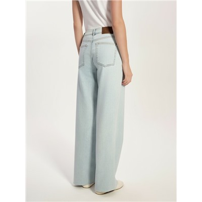 Wide leg CONTE CON-784 Джинсы wide leg ULTRA-LONG небесно-голубого цвета