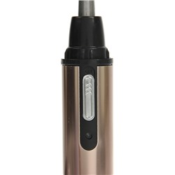 УЦЕНКА Триммер для удаления волос в носу и ушах LuazON LTRI-02, АКБ 600 мАч, золотистый