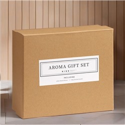 Набор подарочный: диффузор 120 мл, свеча ароматическая, 120 г, цветочный сад