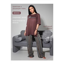 Костюм с брюками с брюками и футболкой 409 НАТАЛИ, 1231812
