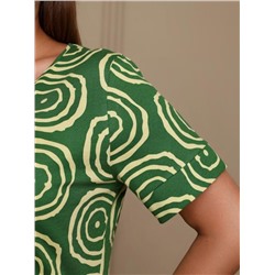 Халат Мотивы (Зеленый)