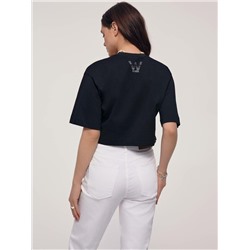 Футболки CONTE LD 2715 Укороченная футболка из хлопка с рисунком