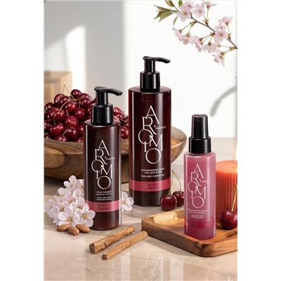 Парфюмированный мист для тела и волос «Мистическая вишня» Aromio