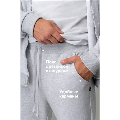 Мужской спортивный костюм из футера трехнитки Happyfox