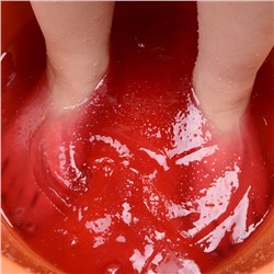 Ванночки желе для ног Ленивый педикюр роза