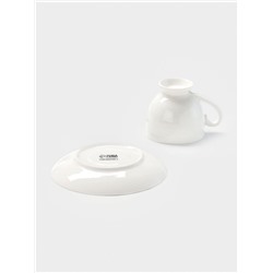 Чайная пара Magisto English tea party, 220 мл, фарфор, белая