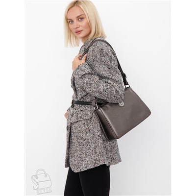 Сумка женская  1366-122 silver gray  Polina&Eiterou в Новосибирске