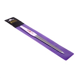 Mertz Пилочка для ногтей металлическая с сапфировым напылением 60-7, 16,5 см 2795