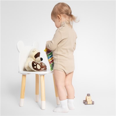 Боди - водолазка детская MINAKU, рост 62-68 см, бежевое