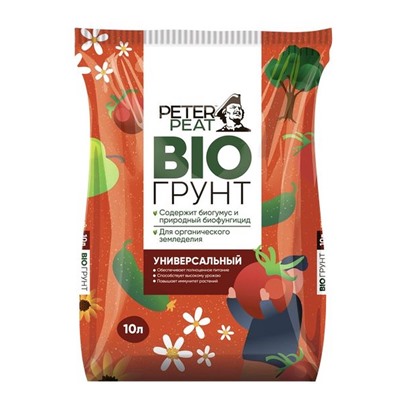 Грунт Универсальный PETER PEAT, линия BIO, 10 л