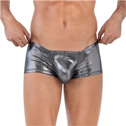 Серебристые трусы-хипсы Chakra Latin Boxer