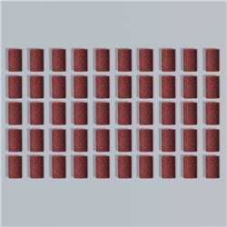 Насадки для педикюра, 100 шт, абразивность 80