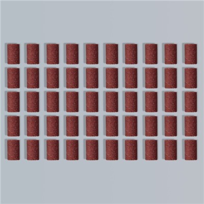 Насадки для педикюра, 100 шт, абразивность 80