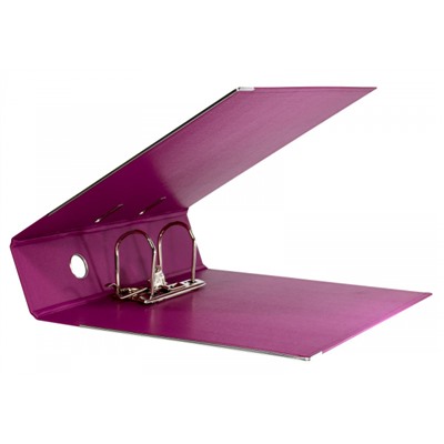 Папка-регистратор 75 мм PVC 2-стор. разборный, темно-сиреневый, с уголками P2PVC-75/Vlt inФОРМАТ