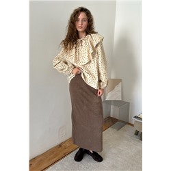 Юбка  WOOL082/01/Коричневый