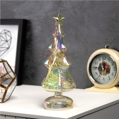 Фигура световая «Елка новогодняя», 24×12 см, 10 LED, батарейки АААх2 (нет в комплекте), свечение тёплое белое