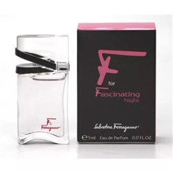 SALVATORE FERRAGAMO F FOR FASCINATING NIGHT edp (w) 5ml mini