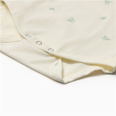 Боди детское MINAKU, рост 80-86 см, молочное