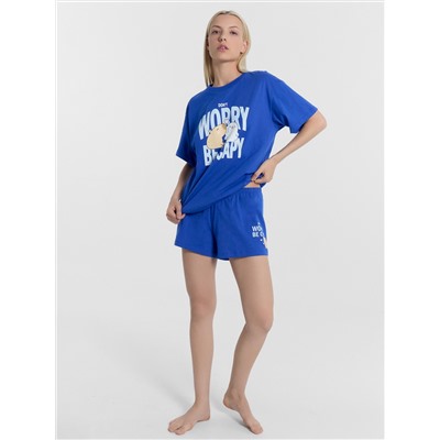 КОМПЛЕКТ ЖЕНСКИЙ (ДЖЕМПЕР, ШОРТЫ) 592519