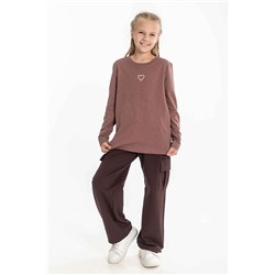 Футболка с длинным рукавом. М225103Пк