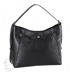 Сумка женская кожаная 2072VG black Vitelli Grassi