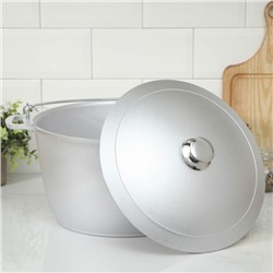 Котелок походный KUKMARA, 10 л, с крышкой, литой алюминий