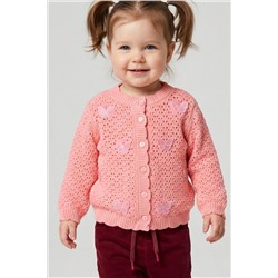 Кардиган детский трикотажный для девочек PLAYTODAY, 1239660