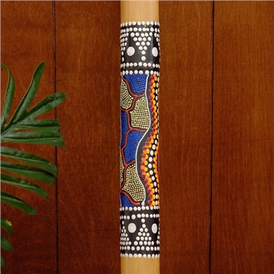 Сувенирный музыкальный инструмент «Посох дождя», 60×5×5 см, МИКС