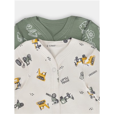 КОМБИНЕЗОН НАТЕЛЬНЫЙ ДЕТСКИЙ (2ШТ.) 14005-1-2