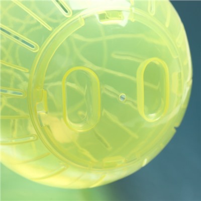 Шар для грызунов «Пижон», 14.5 см, жёлтый