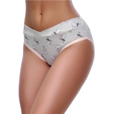 Трусы для беременных WBR/10619 (Мыши, бежевый)