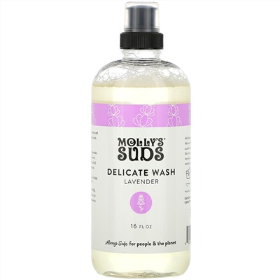 Molly's Suds, Delicate Wash, Lavender, 16 fl oz