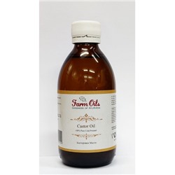 Farm Oils Castor Oil / Касторовое масло (Стеклянный ) Флакон 200 мл.