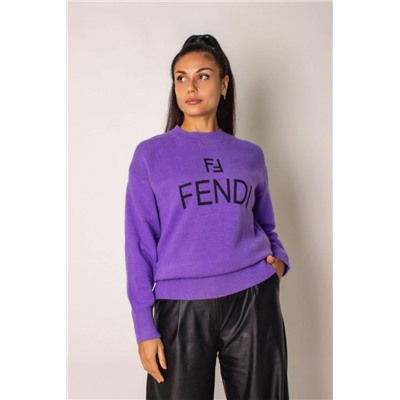 Теплый джемпер F женский арт.1835 (Сирень)