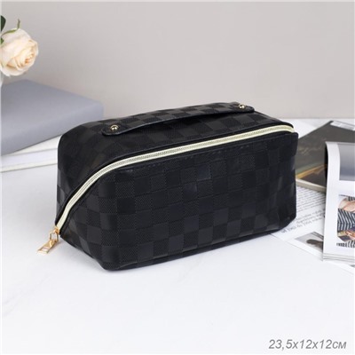 Косметичка 23,5х12 см / XN-013BL /уп 50/черный