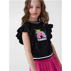 Джемпер трикотажный для девочек (футболка)