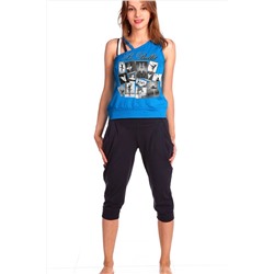 Костюм с бриджами с бриджами и майкой 33м НАТАЛИ, 1214332