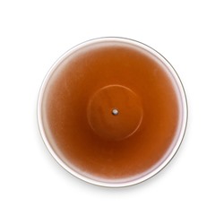 Горшок для цветов «Лотос», 8 л, d=30 см, h=23 см, с поддоном, керамика, белый