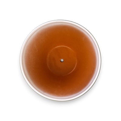 Горшок для цветов «Лотос», 8 л, d=30 см, h=23 см, с поддоном, керамика, белый