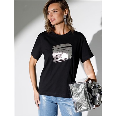 VILATTE Футболка D49.124